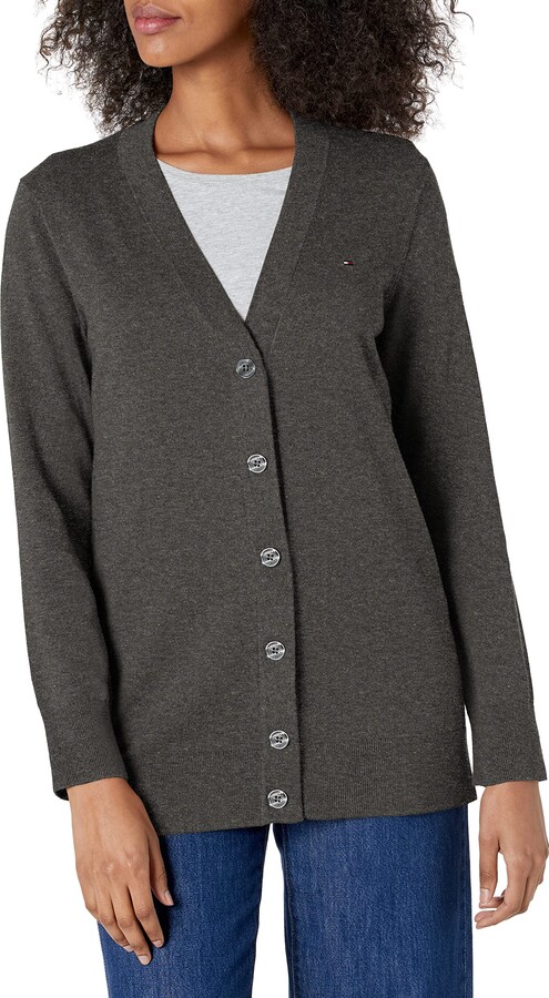 Tommy Hilfiger Gray Women's Sweaters | ShopStyle