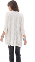 Thumbnail for your product : Forever 21 Gone Boho Crochet Cardigan