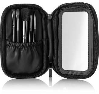 Illamasqua Set Of Five Makeup Brushes - Black