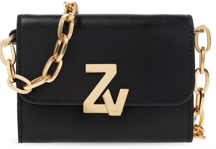 Zadig & Voltaire Small Logo Leather Tote Bag - ShopStyle