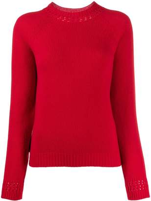 A.P.C. Ribbed Cut-Out Detail Sweater