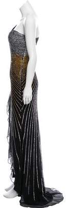 Terani Couture Couture Embellished Evening Dress w/ Tags
