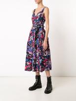 Thumbnail for your product : Marc Jacobs glitched floral print pleated dress