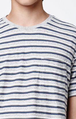 Modern Amusement Kastra Striped Pocket T-Shirt