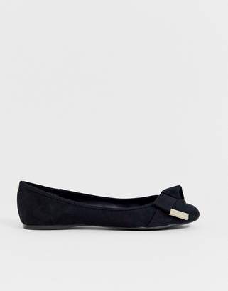 Ted Baker Antheia bow detail ballet flats