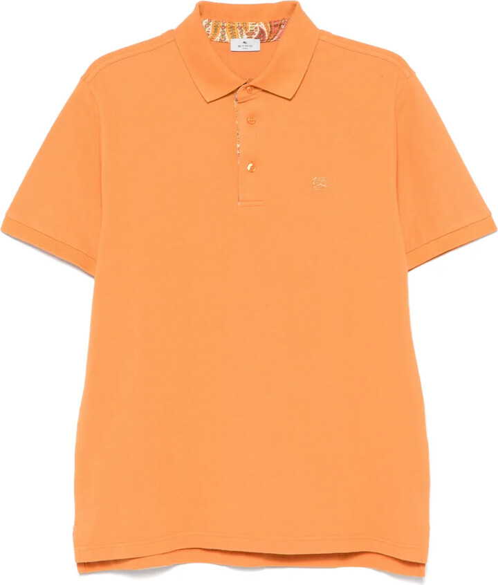 Etro Piqué-Weave Polo Shirt