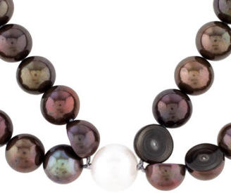 Melanie Georgacopoulos Multistrand Pearl Slice Necklace