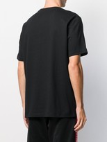 Thumbnail for your product : Diesel Recycled fabric T-Shirt with doublelogo print