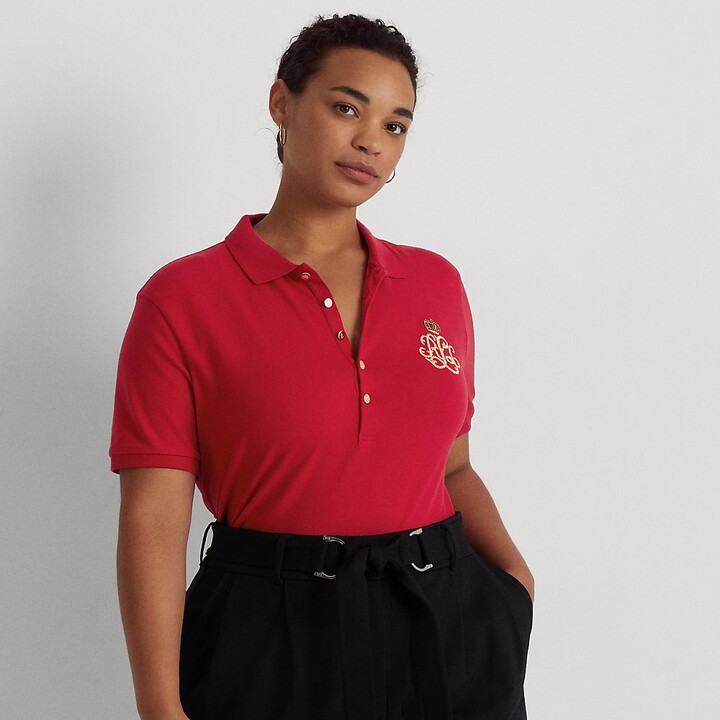 Womens Plus Polo Shirts | Shop The Largest Collection | ShopStyle