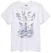Thumbnail for your product : RVCA 'Pelican Fight Club' Graphic T-Shirt (Big Boys)