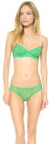 Thumbnail for your product : Stella McCartney Magnolia Shrugging Bikini Briefs