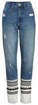 Thumbnail for your product : Blank NYC Women's Embellished Straight Leg Jeans