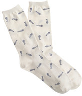 Thumbnail for your product : J.Crew Fishbone trouser socks