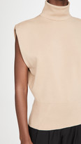 Thumbnail for your product : 3.1 Phillip Lim Sleeveless Military Rib Mock Neck Pullover