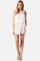 Thumbnail for your product : Topshop Pleat Mesh Swing Tank