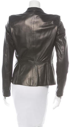 The Row Leather Motocross Jacket