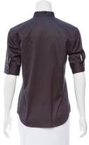 Thumbnail for your product : Reed Krakoff Short Sleeve Button-Up Top