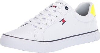 yellow tommy hilfiger shoes