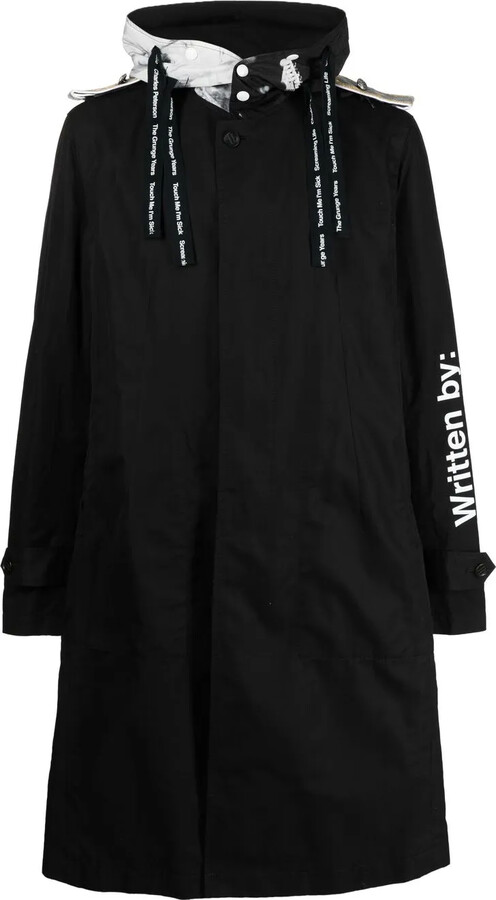 TAKAHIROMIYASHITA TheSoloist. Written By two-tone parka coat