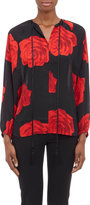 Thumbnail for your product : Co Rose-Print Peasant Blouse