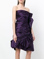 Thumbnail for your product : Christian Lacroix Pre-Owned 1990s Draped Strapless Cocktail Dress