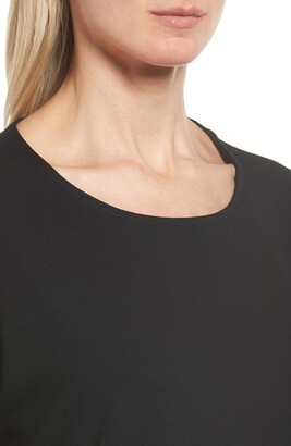 Eileen Fisher Asymmetrical Jersey Tunic