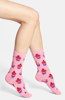 Thumbnail for your product : Hot Sox 'Cupcakes' Crew Socks