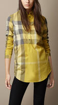 Thumbnail for your product : Burberry Check Cotton Tunic