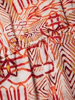Thumbnail for your product : BCBGMAXAZRIA Printed Surplice Romper