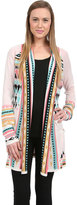 Thumbnail for your product : Gypsy 05 Cardigan Sweater with Belt in Ivory