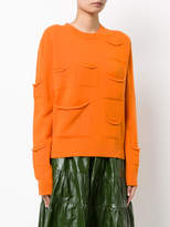 Thumbnail for your product : J.W.Anderson knit multi pocket top