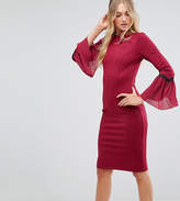 Thumbnail for your product : Paper Dolls Tall Long Sleeve Midi Dress
