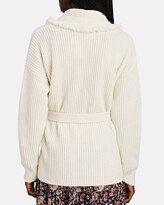 Thumbnail for your product : Intermix Charlie Fringe Wool-Cashmere Cardigan