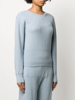Thumbnail for your product : Stella McCartney Split-Sleeve Ribbed Jumper