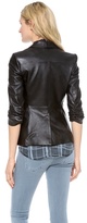 Thumbnail for your product : Elizabeth and James Leather James Blazer