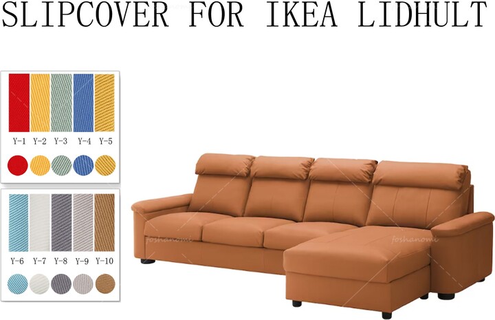 Replaceable Sofa For Ikea Lidhult(4 Seats With Chaise/3 Seats+Chaise, Ikea Cover, Lidhult Sofa Cover, Lidhult - ShopStyle