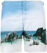 Thumbnail for your product : Orlebar Brown rocky beach Bulldog swim shorts
