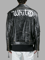 Thumbnail for your product : Off-White Leather Jackets
