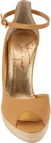 Thumbnail for your product : Walter Steiger Half d'Orsay Platform Wedge Sandals