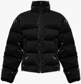 Cropped Zip-Up Puffer Jacket 