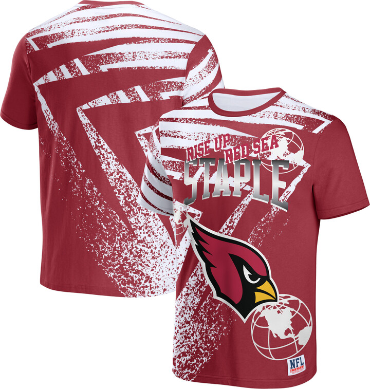 Staple Men's NFL x Cardinal Arizona Cardinals All Over Print T-Shirt