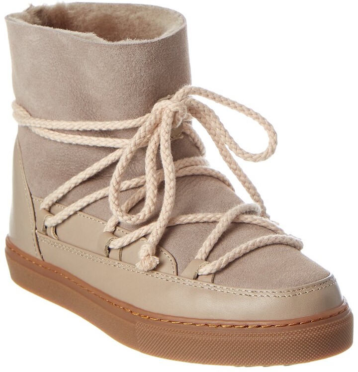 INUIKII Classic Leather Sneaker Boot - ShopStyle
