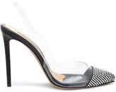 Thumbnail for your product : Alexandre Vauthier Amber embellished PVC pumps