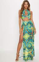 Thumbnail for your product : PrettyLittleThing Multi Keyhole Cut Out Maxi Dress