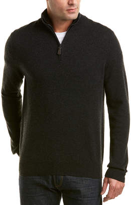 Phenix Cashmere 1/4-Zip Mock Sweater