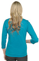 Thumbnail for your product : Allison Daley Jeweled Embroidered Top