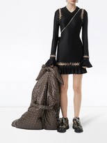 Thumbnail for your product : Burberry Ring-Embellished Mini Dress