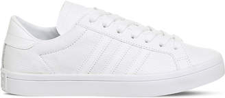 adidas Court Vantage perforated leather trainers