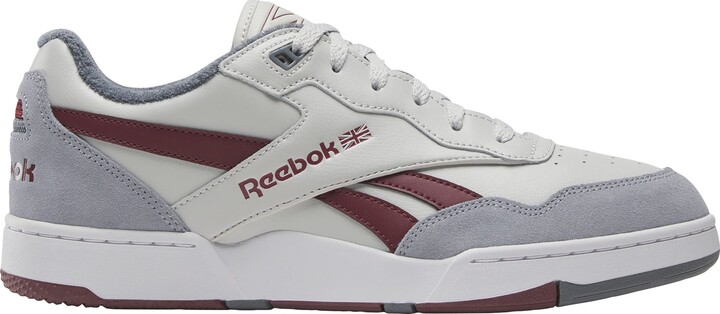 Reebok Men's BB 4000 II Shoes, Size 4.5, White/Black/Grey