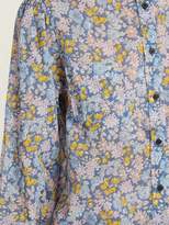 Thumbnail for your product : MiH Jeans Lilli Treelove Print Cotton Shirt - Womens - Purple Multi